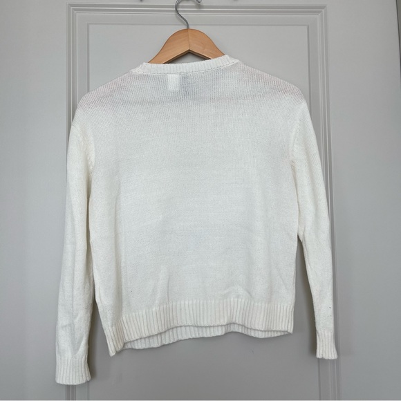 Reversible Sequin Sleigh All Day Christmas Sweater - Picture 5 of 5